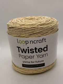 Twisted Paper Yarn 15-20 velbloudí